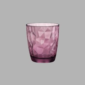 Wasserglas Diamond pink 2 dl