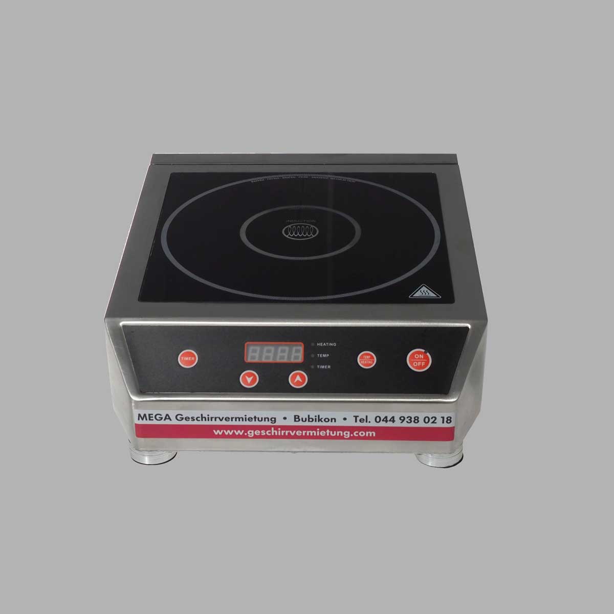 84-3 Rechaud 1 Pl. 230V Typ23 Induktion 27 cm 3,5kw
